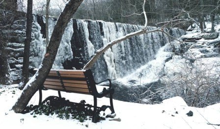 winter, waterfall, cold, Seasonal Affective Disorder