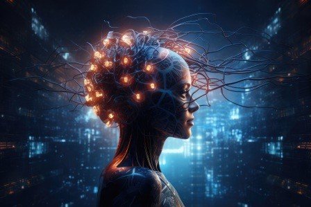 Illustration of neural connections showing how neuroplasticity allows the brain to change and adapt.