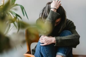 Anxiety affecting heart rate and breathing during periods of stress