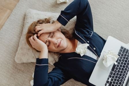 Feeling overwhelmed and likely to overreact when stressed