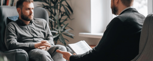 Counseling session providing support for stress and emotional regulation